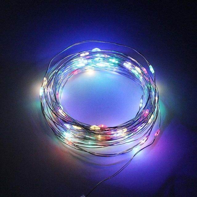 8 Modes Outdoor Solar String Fairy Lights 10M 20M LED Solar Lamps 100/200leds Waterproof For Christmas Garden Street Decoration