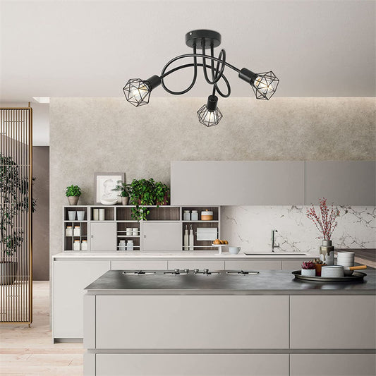 Modern Spider Lamp for Home Decoration, Simple Lighting, Roof Lamp for Bedroom, Dining Room and Living Room, Direct Shipping