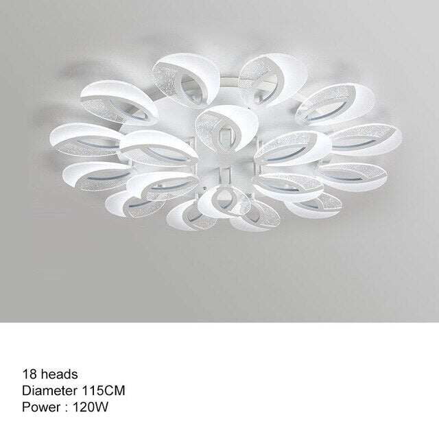 Ceiling Lights For Living Room LED Home Lighting Kitchen Fixtures Plafondlamp With Remote Dimmable Deckenlampe Lampara Techo
