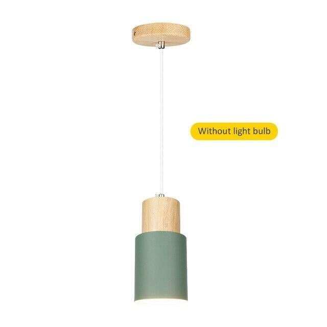 Modern Pendant Lights Nordic Wood Light Loft Pendant Lamps E27 for Dinning Room Home Decoration Restaurant Lamp Hotel