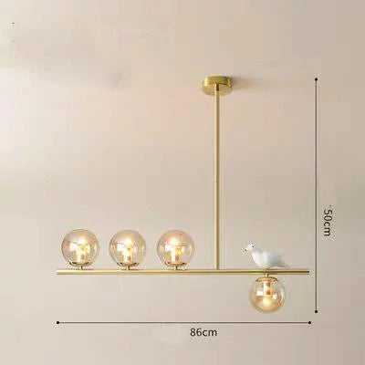 Simple Modern Living Room Bird Decorative Lamp Personalized Creative Hotel Bedroom Nordic LED Light Luxury Dining Room Chandelier