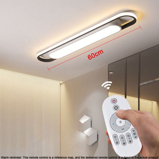 Led Ceil Light Rectangular For Kitchen Home Deco Chandelier Dining Bedrooms Sensor Lamp Modern Ceiling Lights