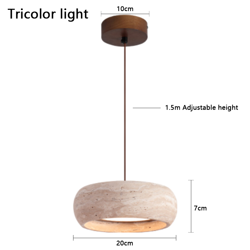 Modern LED Pendant Lights Travertine Pendant Lights Natural Stone Pendant Lamp