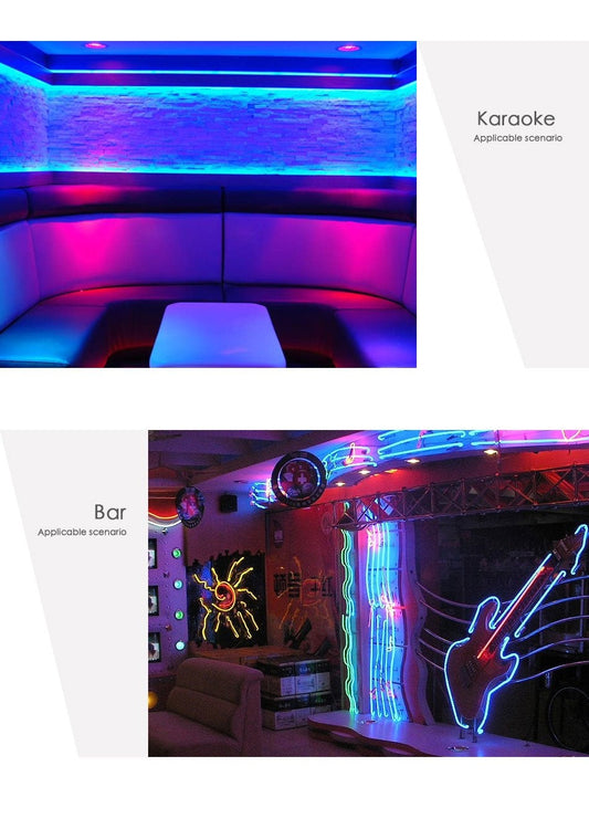 LED Downlight RGB Recessed Lamp Round 5W 10W 11cm 12cm Remote Control Lighting AC Spot Light Bar Living Room