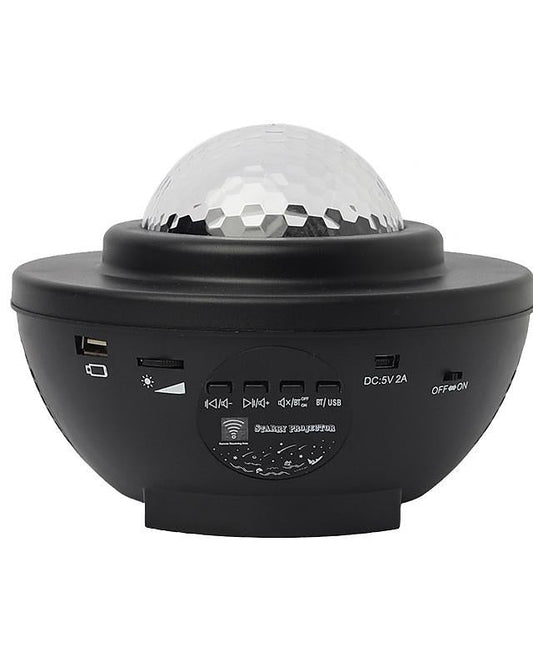 Blunderbuss Sky Projection Lamp USB Music Red Green Laser Sky star Water Stripe Lamp Atmosphere Lamp Christmas Halloween Children Baby Lover Gift.New and strange