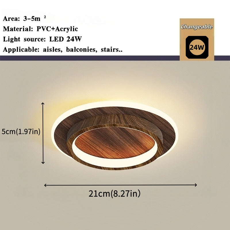 Modern Minimalist LED Ceiling Light Creative Decor Lighting Fixture Staircase Aisle balcony Luxury Ceiling Lamp