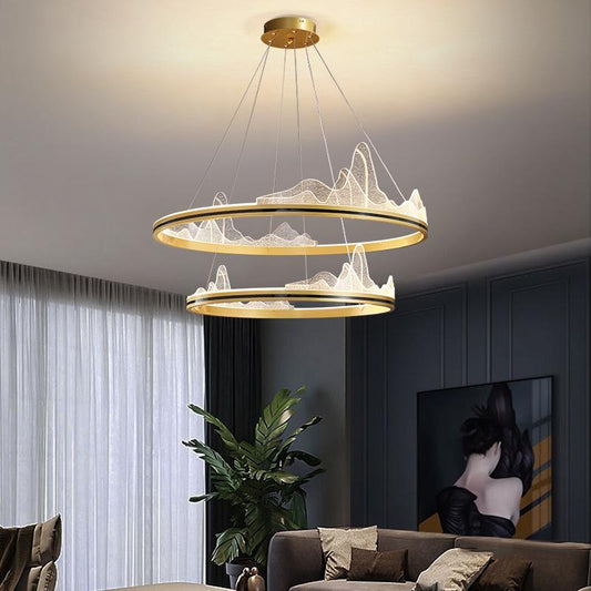 Nordic Personality Living Room Bedroom Chandelier Creative Hotel Lamps
