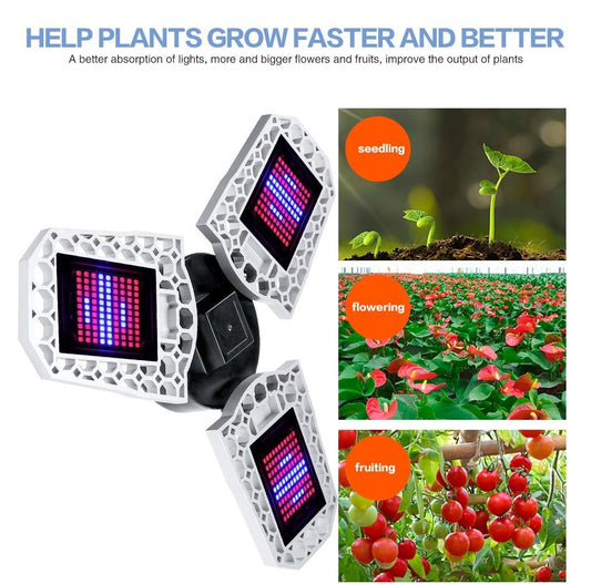 LED Phyto Lamp E27 100W 200W 300W Full Spectrum LED Grow Light Horticole For Indoor Seedlings Flower Grow Tent Box