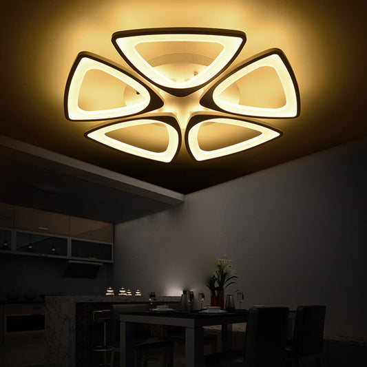 LED Modern Flower Iron Acryl LED Lamp.LED Light.Ceiling Lights.LED Ceiling Light.Ceiling Lamp For Foyer Bedroom Dinning Room