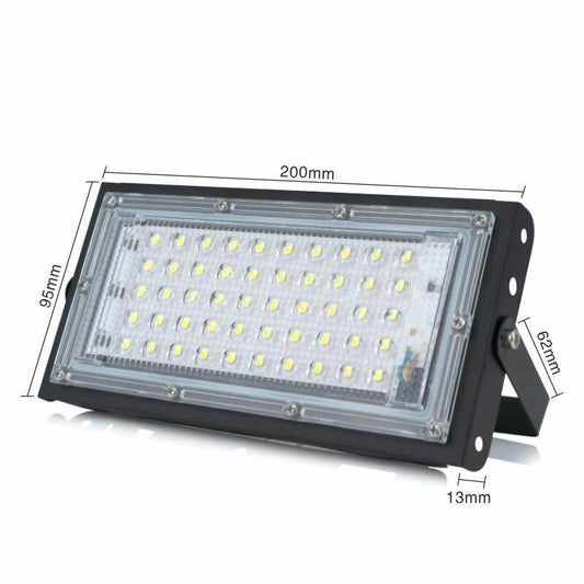 4pcs/lot 50W Led Flood Light AC 220V 230V 240V Outdoor Floodlight Spotlight IP65 Waterproof LED Street Lamp Landscape Lighting