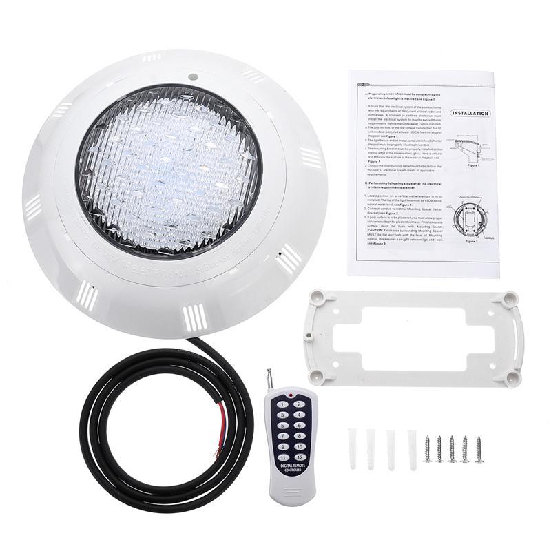 45W RGB Led Swimming Pool Light 450LED IP68 Waterproof Outdoor RGB UnderWater Light Pond Led Piscina Luz Spotlight