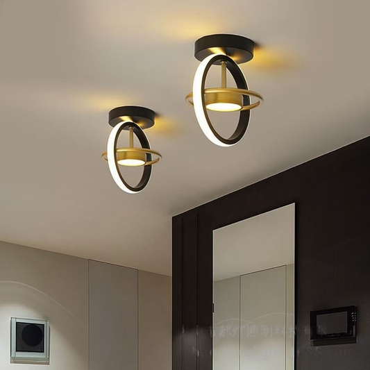 Modern LED Aisle Ceiling Lights Nodic Led Surface Mounted Ceiling Lamp for Bedroom Living Room Corridor Light 3-color lighting