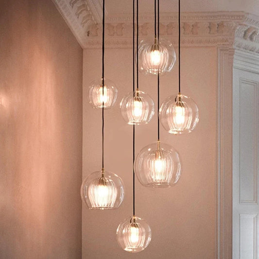 Nordic Glass Pendant Light for Dining Room – Restaurant