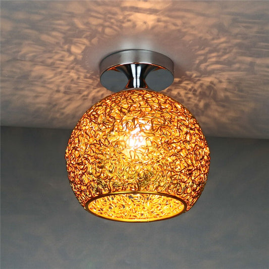 Modern LED Colorful Pendant Light Aluminum E26/27 Kitchen Bedroom Porch Dining Room Balcony Decoration Light Fixture
