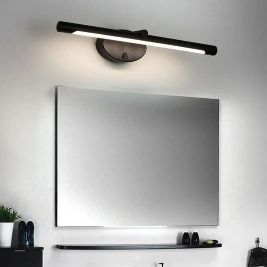 Modern LED Indoor Wall Lamp Bathroom Mirror light Minimalism Wall Sconce With Touch Switch Bedroom Bathroom Bath Lighting lamps