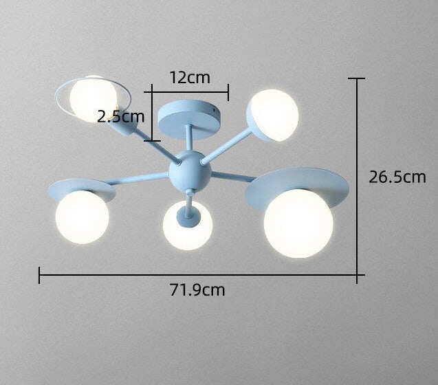 Modern Simple Bedroom Ceiling Lamp