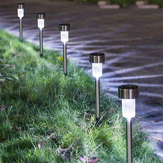 Lawn Light Led Garden Lamp Solar Garden Light Stainless Waterproof Steel Solar Lamp for Garden Lights Outdoor Path Light