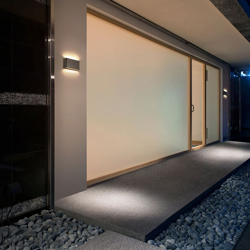 Outdoor Waterproof Wall Lamp Modern LED Wall Light Indoor Wall Sconce Decorative lighting Porch Garden Lights Wall Lamps RF01