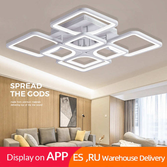 Modern Led Ceiling Lights/Plafond Lamp Lustre Suspension For Living/Dining Room Kitchen Bedroom Home Deco Light Fixtures
