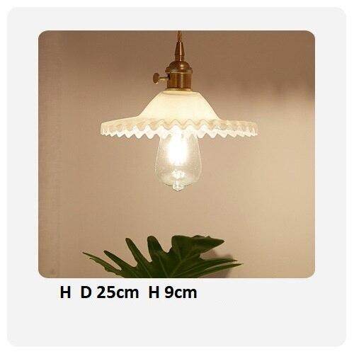 Glass Modern Pendant Light Kitchen Light Fixture Dining Room Vintage Hanging Lamp Bedside Hanglamp Vintage Luminaire