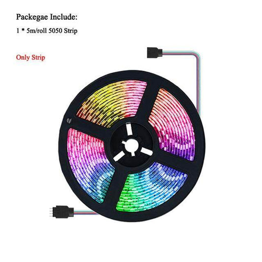 Smart WIFI LED Strip Light Work with Alexa Google Assistant Voice Control RGB LED Lights Strip 5050 60LEDs/m Color Changing
