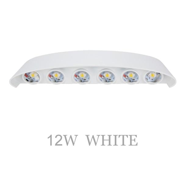 Nordic LED wall lamp Aluminum Waterproof outdoor wall lights for Porch/ /Garden /Bathroom light led luminaire 4W/6W/8W/10W /12W