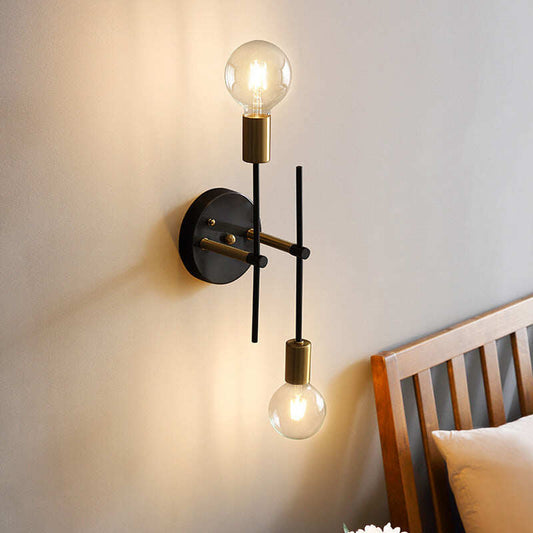 Nordic Room Bedroom Bedside Lamp Aisle Copper Ceiling Lamp