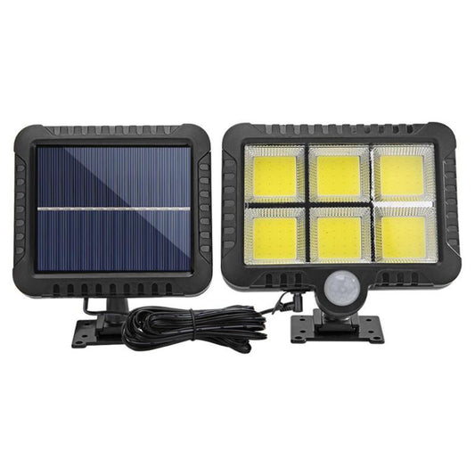 120LED COB Solar Light Outdoor Motion Sensor Wall Light Waterproof Garden Lamp Spotlights Emergency Pathway Street Security Lamp