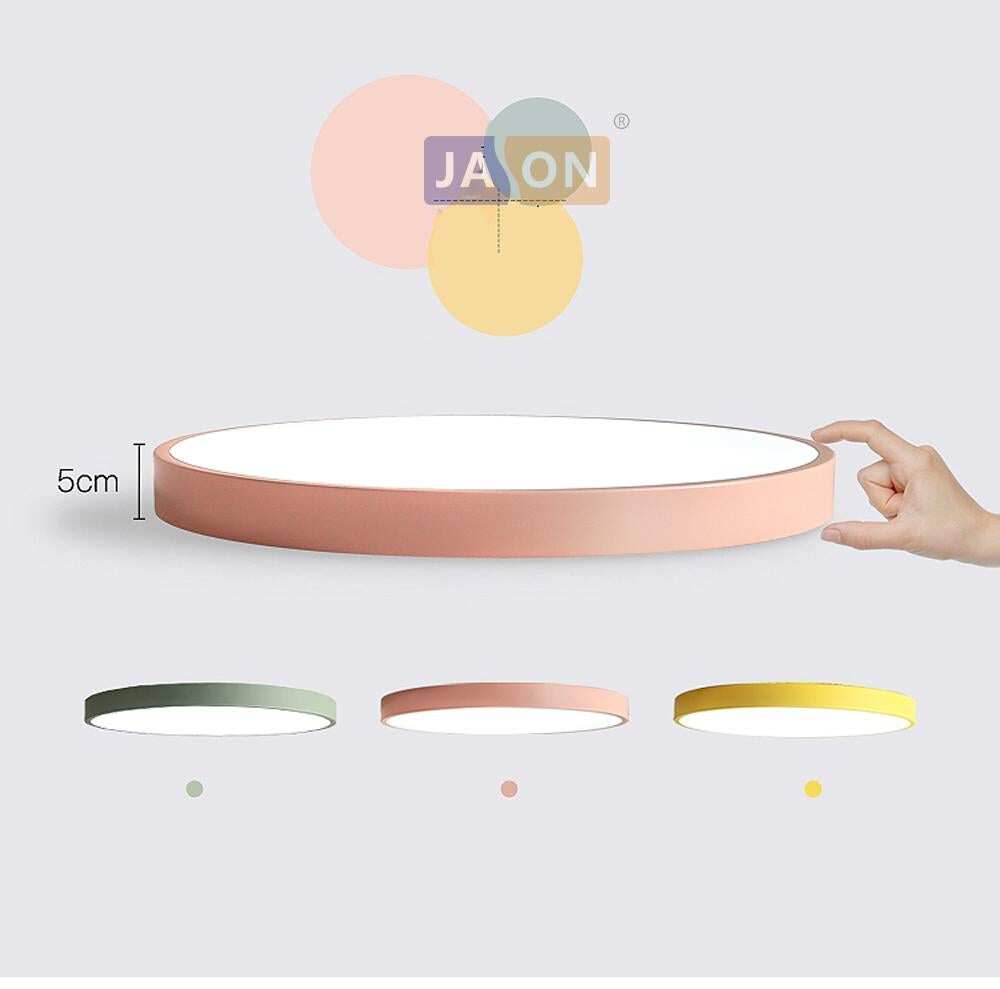 LED Modern Acryl Alloy Round 5cm Super Thin LED Lamp.LED Light.Ceiling Lights.LED Ceiling Light.Ceiling Lamp For Foyer Bedroom