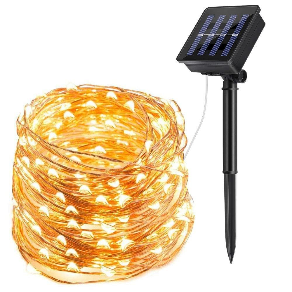 LED Solar Lamp Outdoor 7M 12M 22M LEDs String Lights Fairy Holiday Christmas Party Garland Solar Garden Waterproof Lights