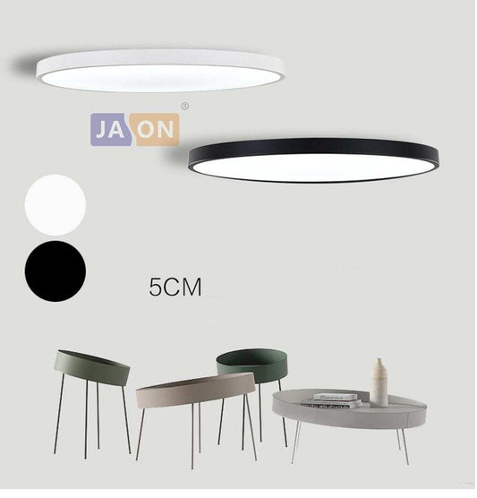 LED Modern Acryl Alloy Round 5cm Super Thin LED Lamp.LED Light.Ceiling Lights.LED Ceiling Light.Ceiling Lamp For Foyer Bedroom