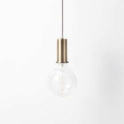 Nordic Colored Loft Iron LED Pendant Lamp Bar Restaurant Pendant Light Bedroom Bedside Lights Decor Lighting Luminaires Fixtures