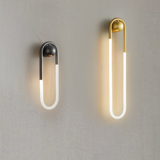 U-shaped Wall lamp Modern designer Creative Study Living room Bedroom Wall light Bedhead