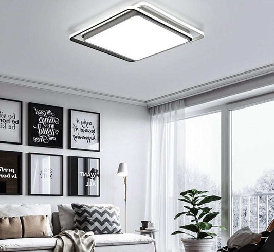 Modern Ceiling Lights Lamp Ceiling Black White Lampshade High Quality Ceiling Lamp For Living Room Bedroom Surface Mounted