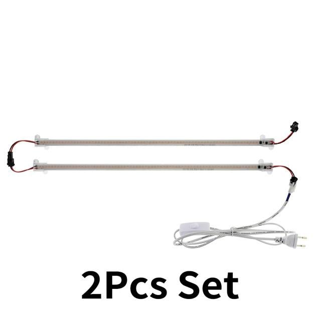 LED Grow Light Full Spectrum LED Bar Lamp for Plants High Luminous Efficiency 8W 50/30cm for Grow Tent Greenhouses Flowers