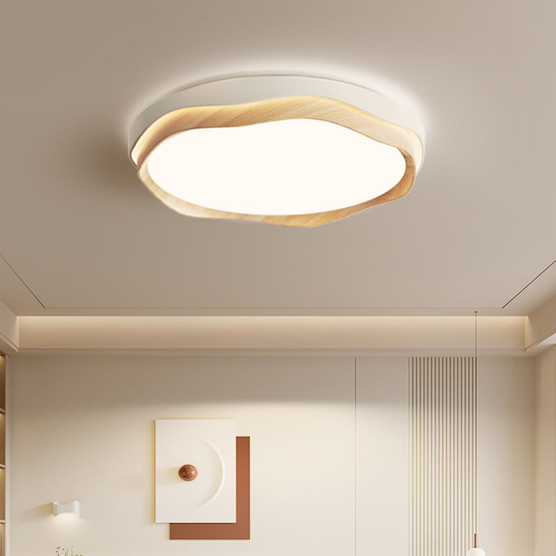 Cream wind aisle light Entrance corridor Cloakroom light Full spectrum eye protection Modern simple balcony ceiling light