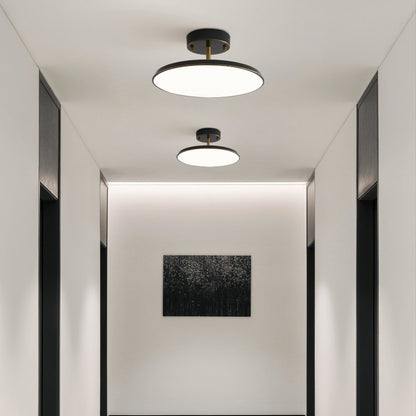 Modern LED Ceiling Light For Living Dining Room Aisle Lamp Rotatable Corridor Balcony Round Copper Light Home Decoration Fixture