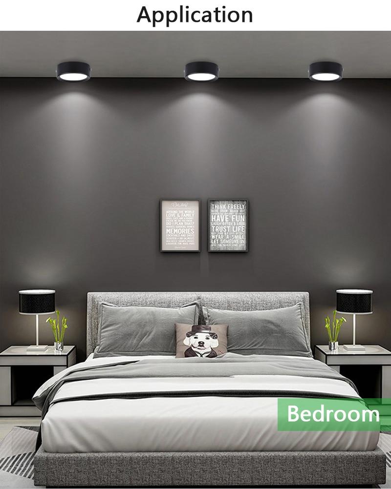 Led Downlights Surface Mounted 5W 10W 15W Down Light Modern Led Spot lights For Living room 110V 220V Spot Led Light Fixture