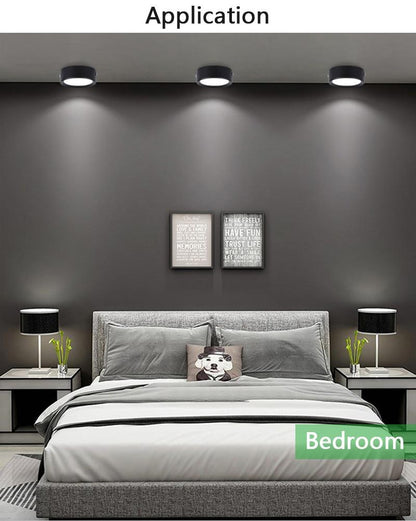 Led Downlights Surface Mounted 5W 10W 15W Down Light Modern Led Spot lights For Living room 110V 220V Spot Led Light Fixture