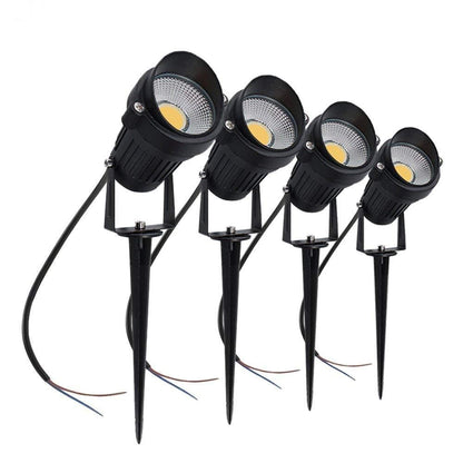 Outdoor Garden Lamp LED Lawn Light 3W 5W 10W COB LED Spike Lamp Waterproof IP65 Pond Path Landscape Spot Lights Bulbs