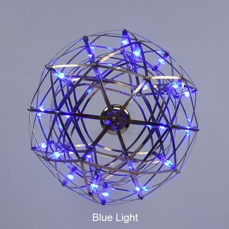 Industrial Loft Iron Ball Sparking Pendant Light LED G4 Modern Nordic Hanging Lamp For Living Room Lobby Hotel Restaurant Cafe