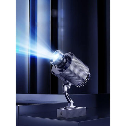 high-power advertising logo projection lamp customized remote control rotary waterproof outdoor door head