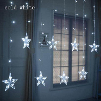 Christmas lights indoor/outdoor fairy lights Moon Star Lamp LED String Decoration for home Party Holiday lighting