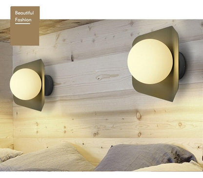 Creative Ceiling Lamp Contracted LED Glass Iron Indoor Light Decorate Lighting Restaurant Modern Light Fixture
