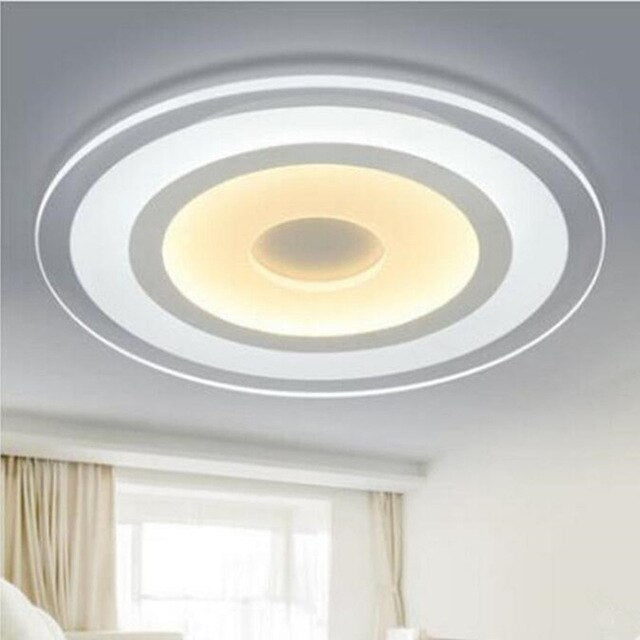 Modern Living Room Nodic Ceiling Lights LED Acrylie Flower Round Lamp Novelty Indoor Lighting Bedroom Light Fixture