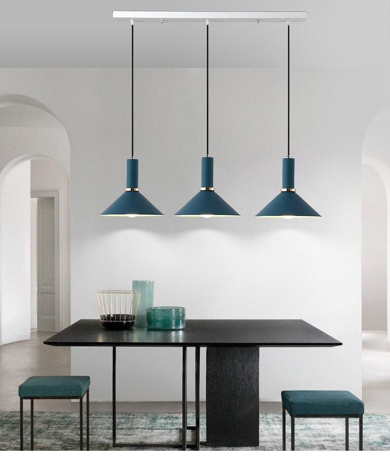 Nordic Macarons Pendant Lights E27 LED Modern Creative Hanging Lamp Design DIY For Bedroom Living Room Kitchen Restaurant