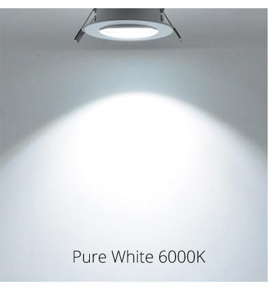 1pcs Spot led 1W 3W 4W 5W 7W Downlight Residential Dimmable Warm Nature Pure White Recessed LED Lamp Light Adjustable