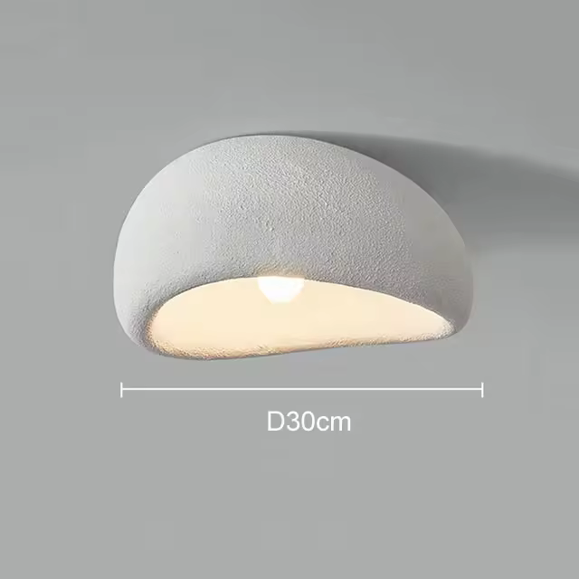 Nordic Wabi Sabi Led Ceiling Lamps Minimalist Ceiling Light for Living Room Modern Bedroom Home Decor Ceiling Chandelier Fixture