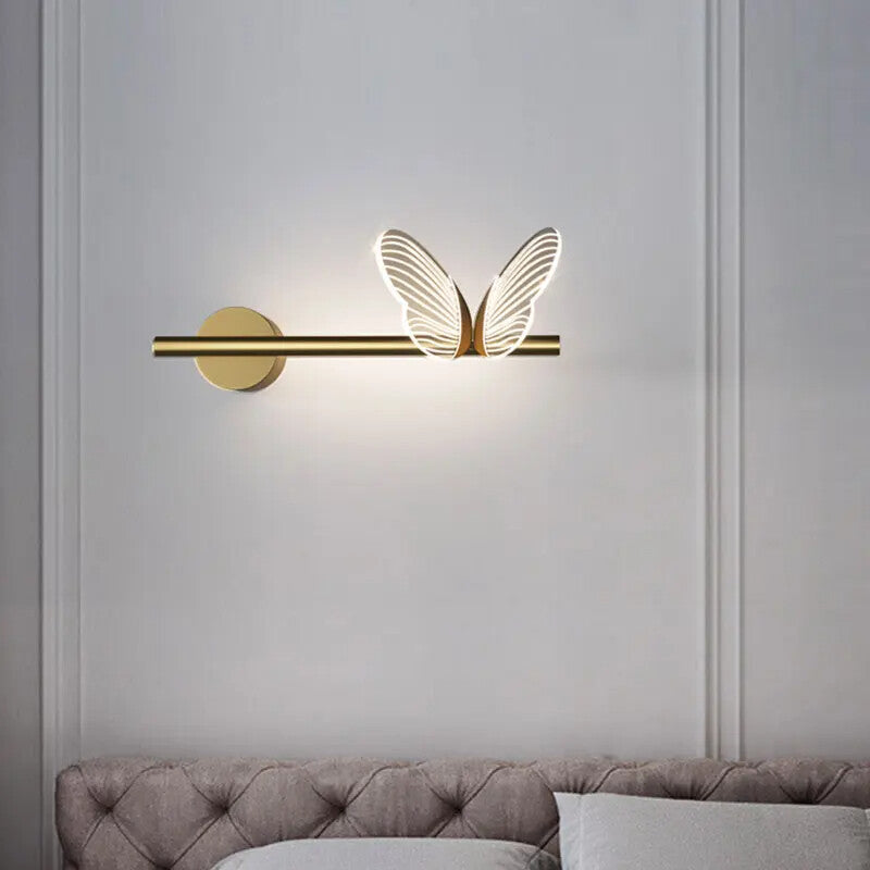 Butterfly LED Wall Lamp Indoor Lighting For Home Living Room Decoration Bedroom LED Night Lights