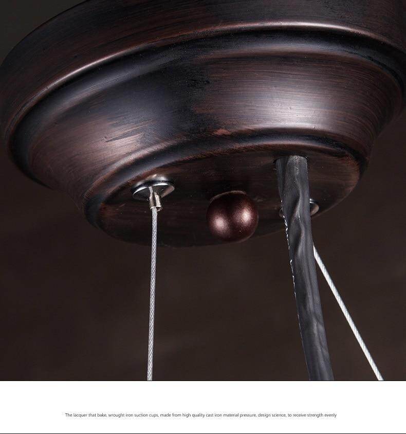 Spiral Spring Industrial Hanging Lamp Bar Retro Vintage Pendant Light Hanglamp Loft Kitchen Ceiling Hanging Light Fixture